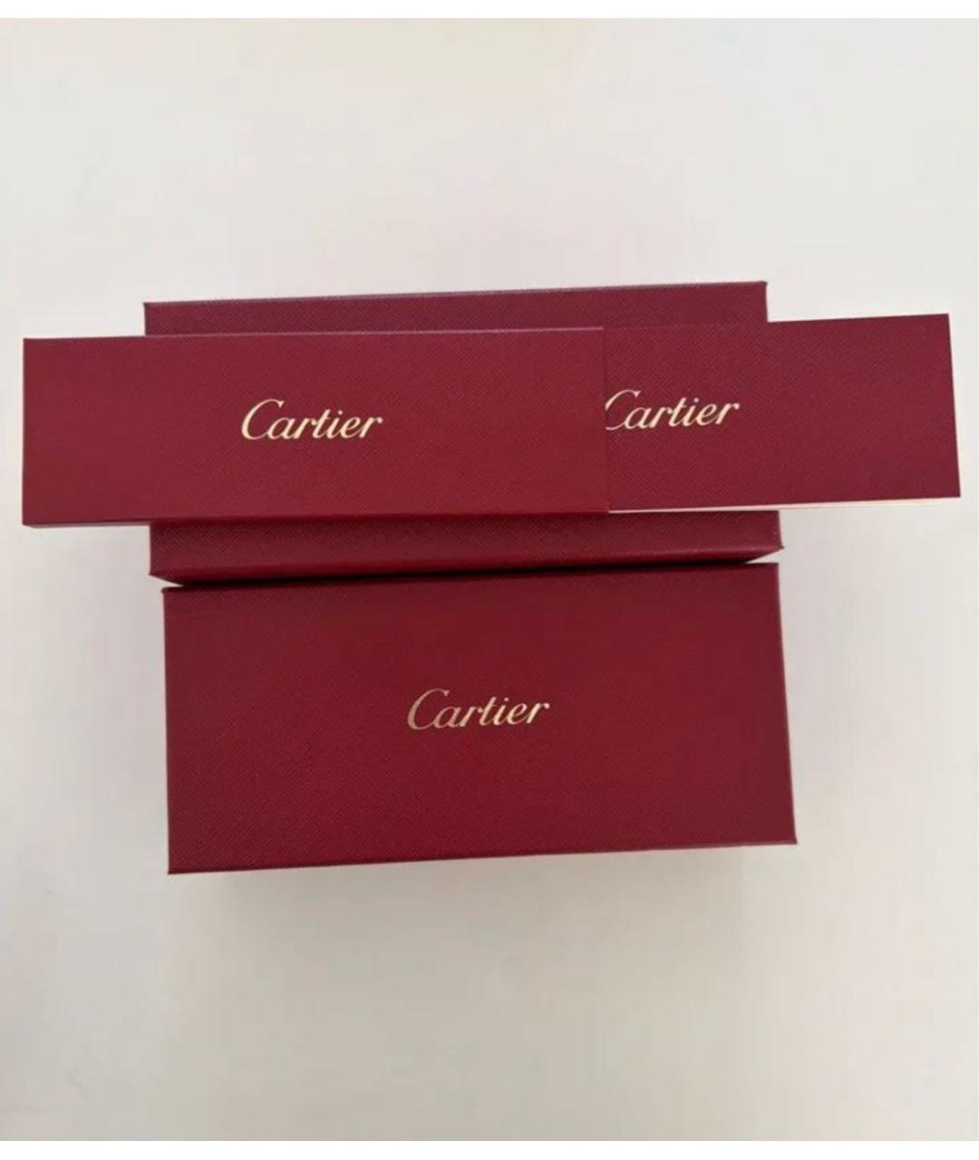CARTIER Золотые металлические солнцезащитные очки, фото 5