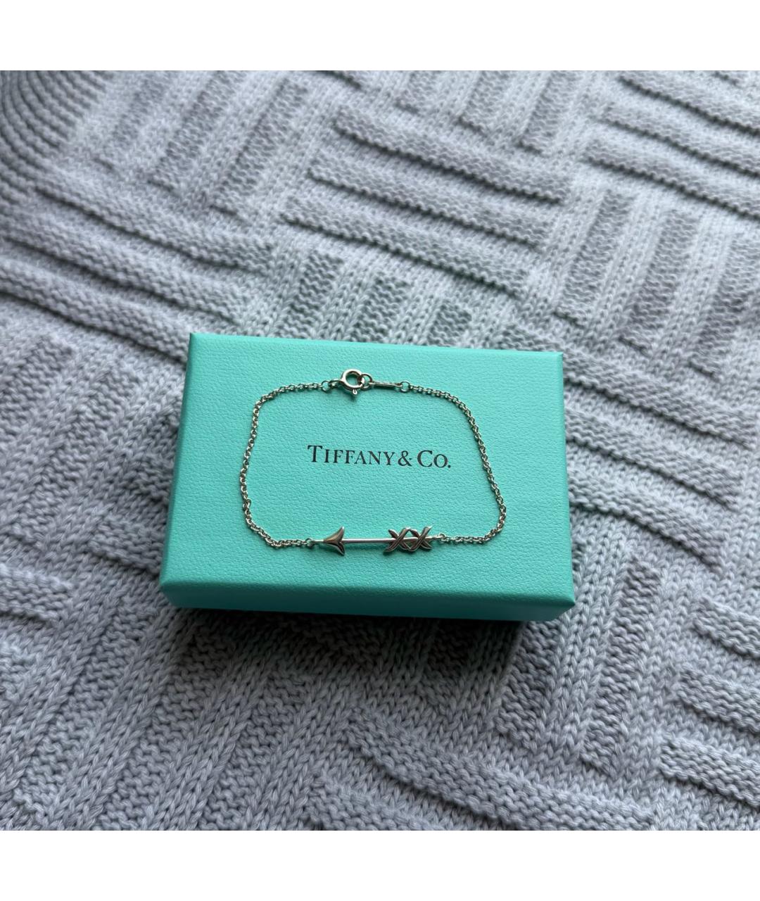 TIFFANY&CO Серебряный серебряный браслет, фото 2