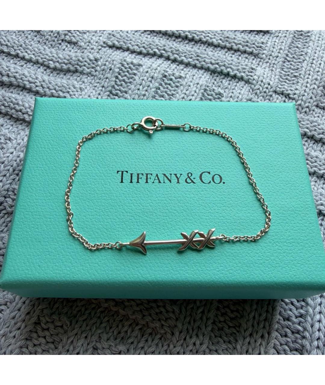 TIFFANY&CO Серебряный серебряный браслет, фото 7