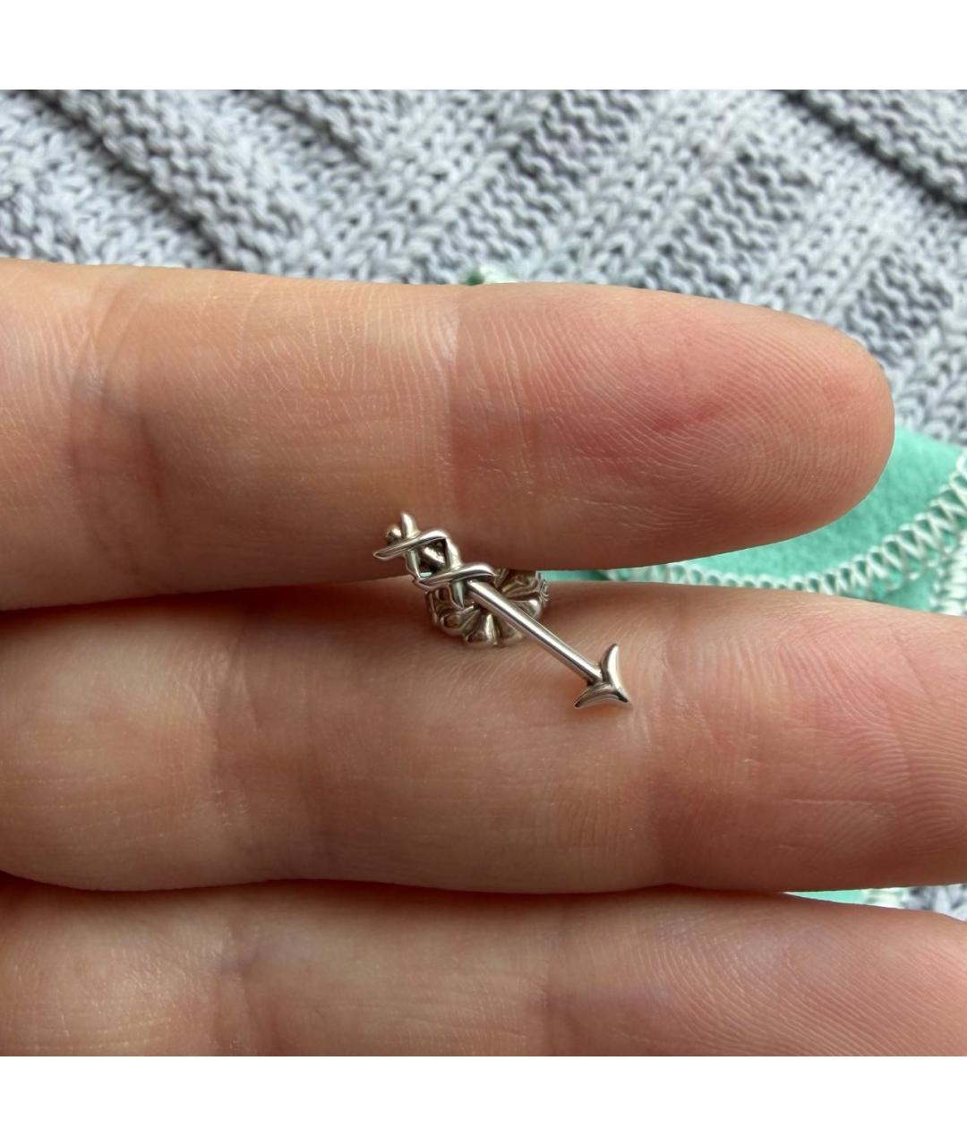 TIFFANY&CO Серебряные серебряные серьги, фото 8