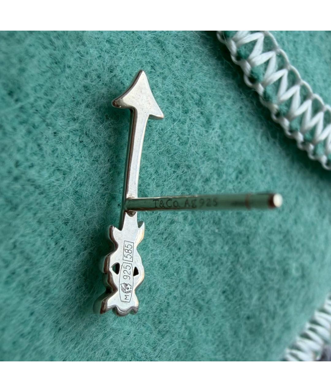 TIFFANY&CO Серебряные серебряные серьги, фото 3