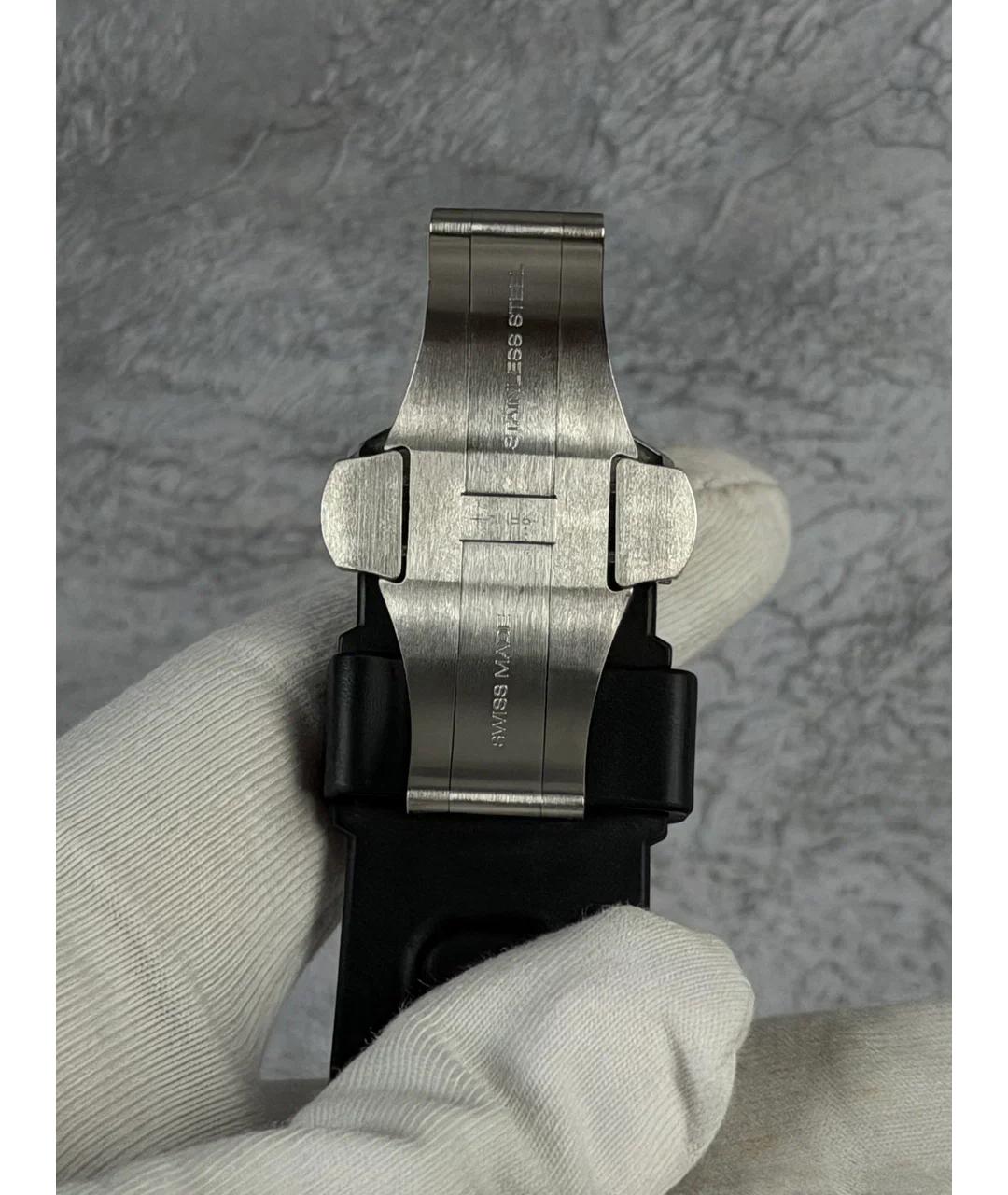 PANERAI Черные металлические часы, фото 6