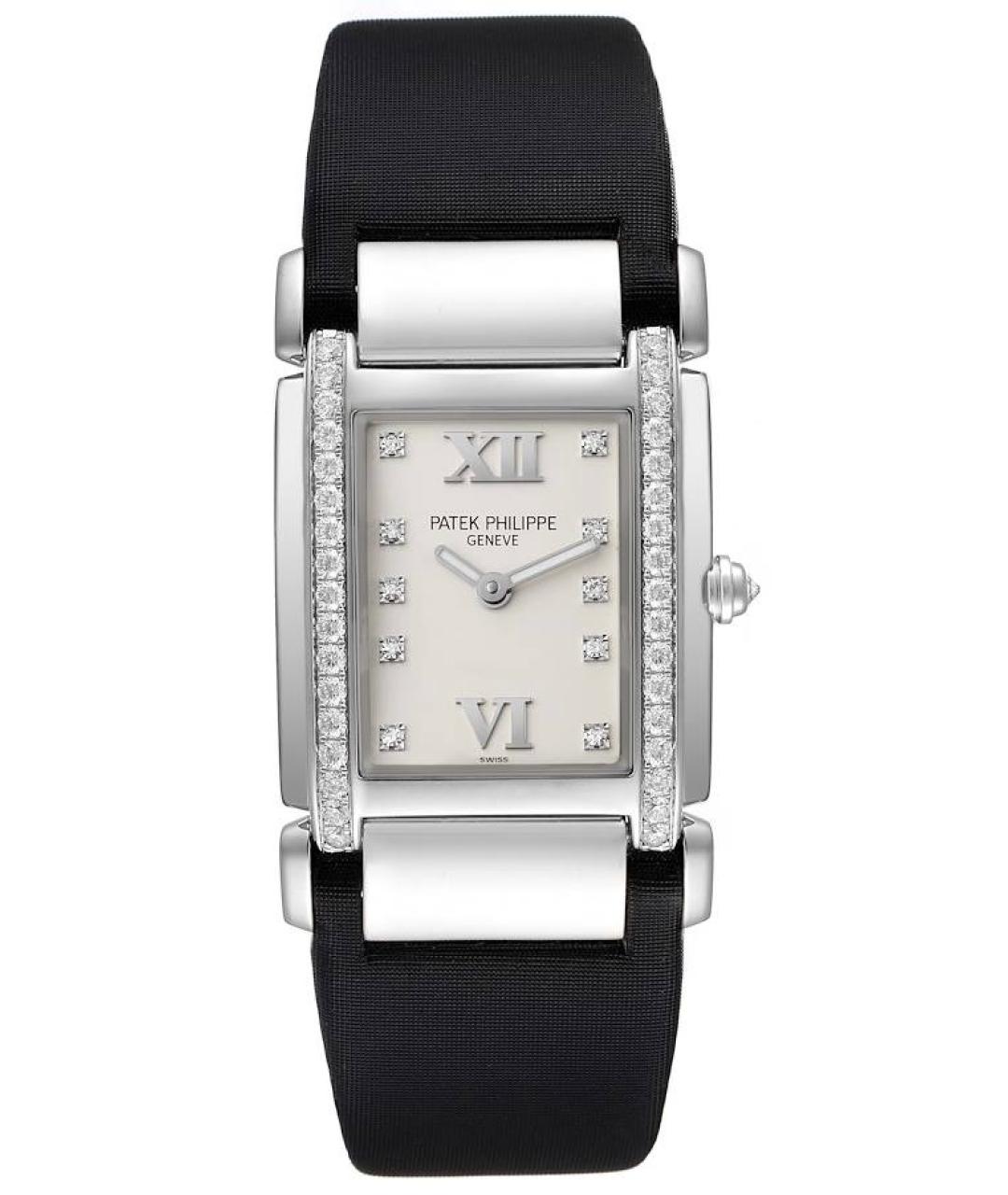 PATEK PHILIPPE Белые часы из белого золота, фото 1