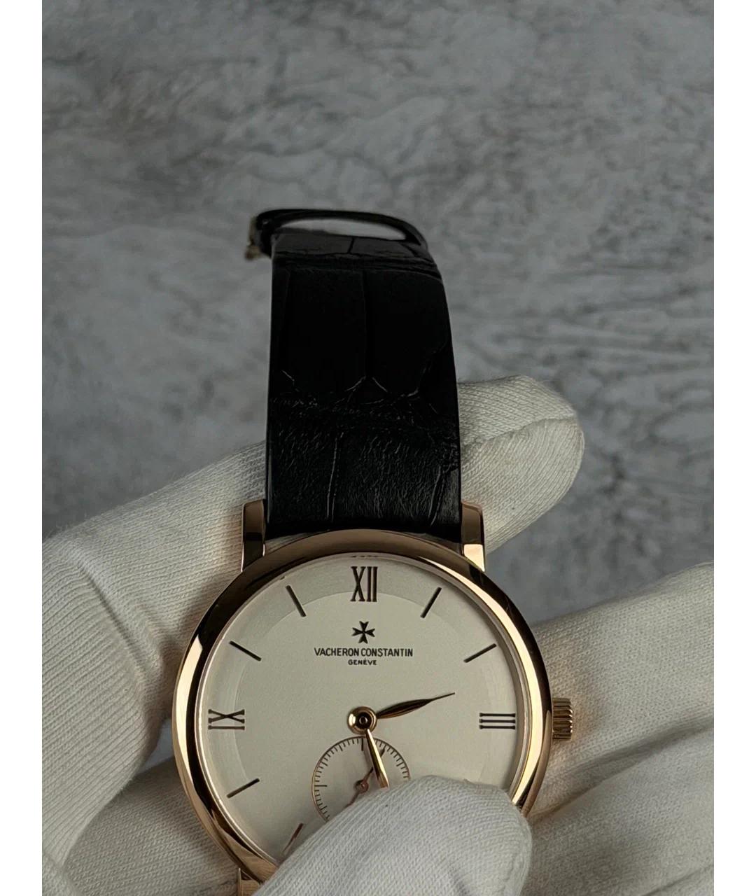 VACHERON CONSTANTIN Белые часы из розового золота, фото 5