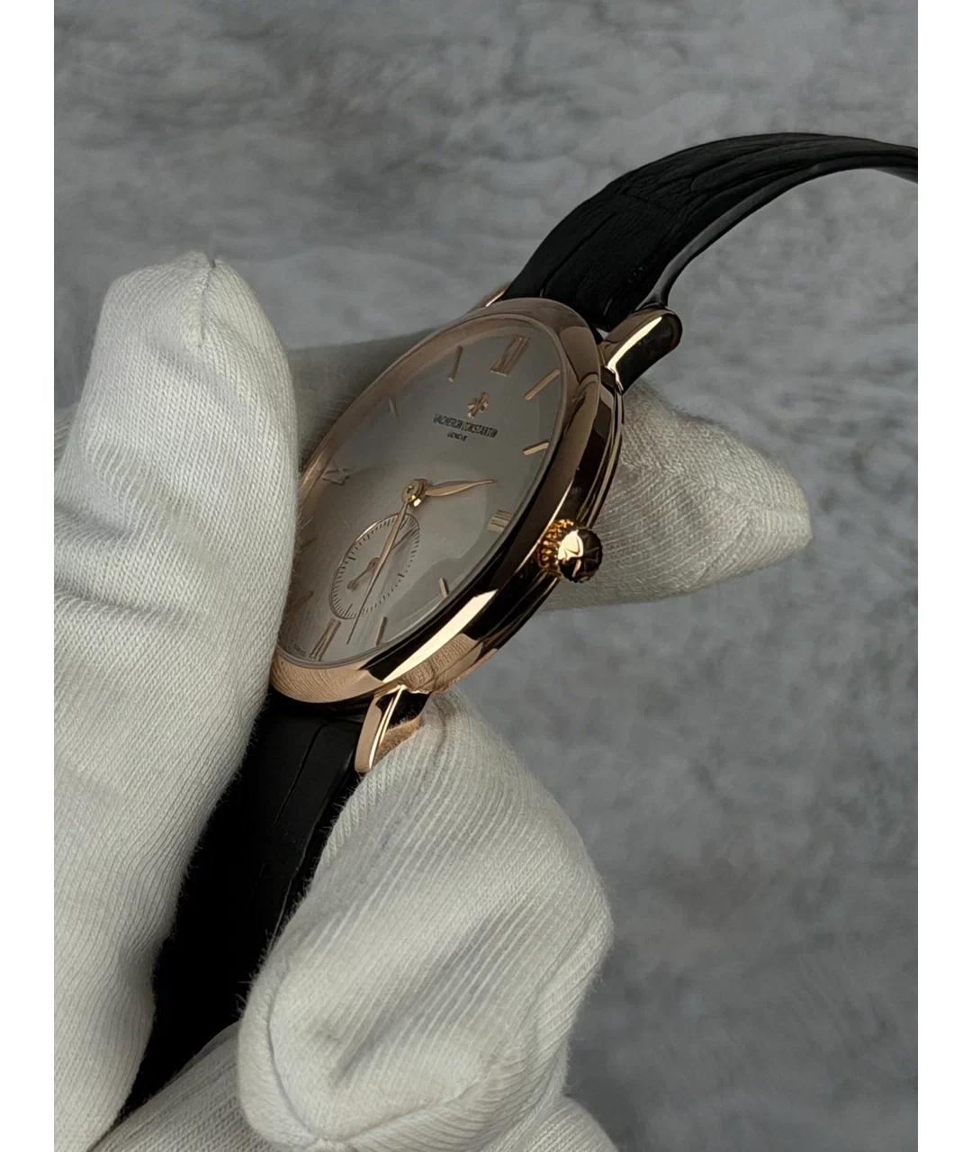 VACHERON CONSTANTIN Белые часы из розового золота, фото 3