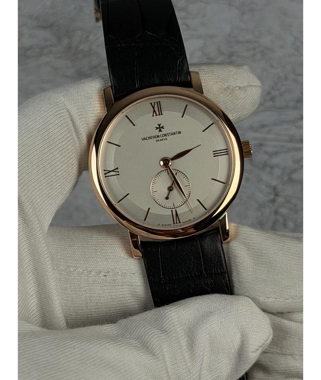 VACHERON CONSTANTIN Белые часы из розового золота, фото 2