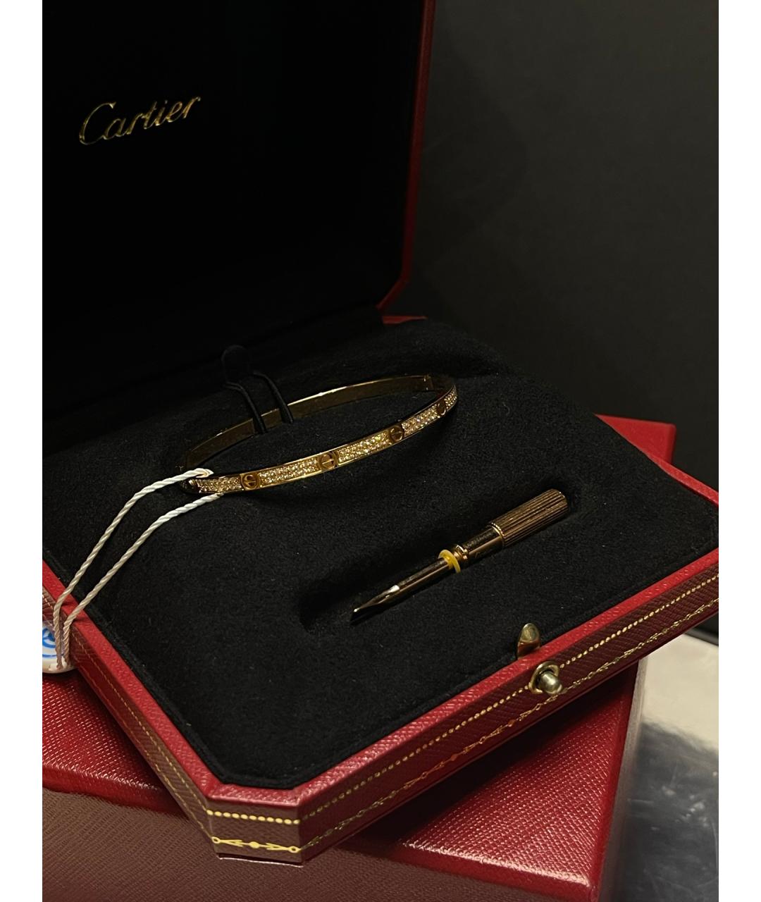 CARTIER Золотой браслет из розового золота, фото 4