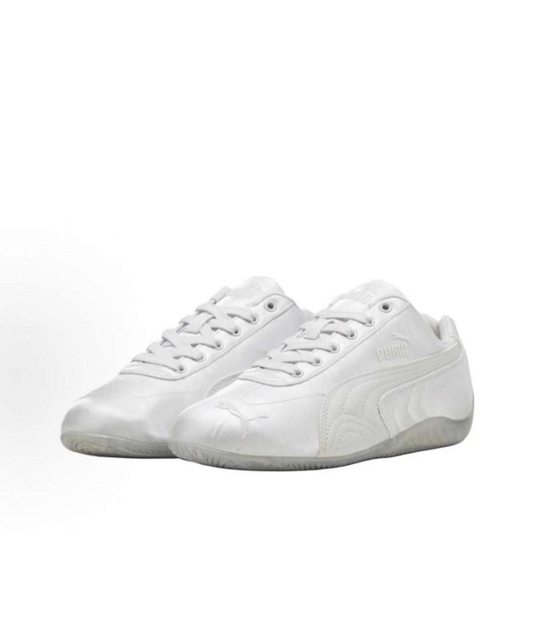 PUMA Серебряные текстильные кроссовки, фото 3