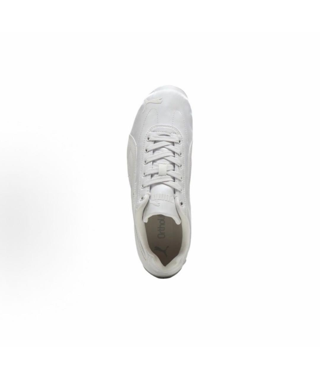 PUMA Серебряные текстильные кроссовки, фото 4