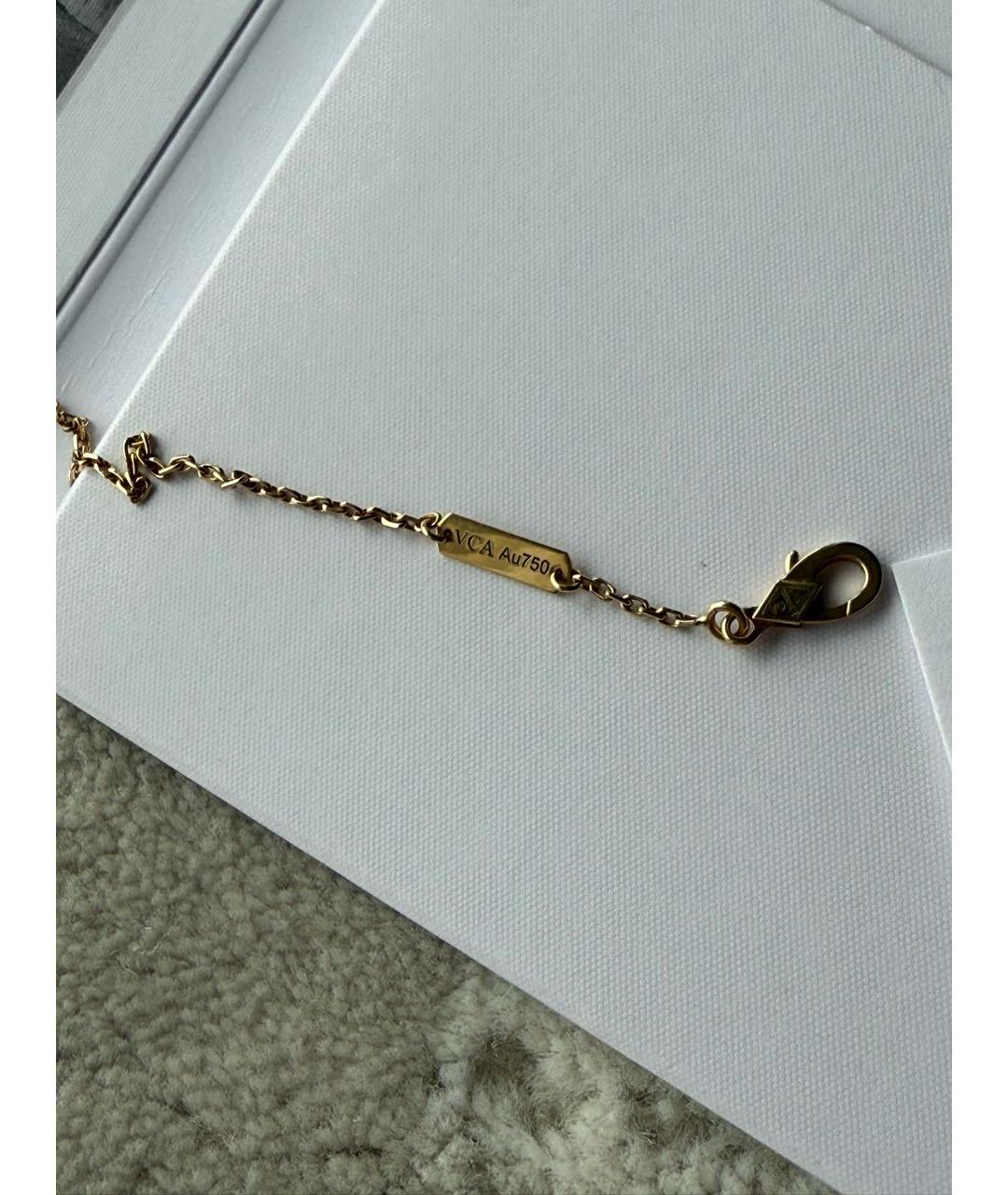 VAN CLEEF & ARPELS Белый кулон из желтого золота, фото 3