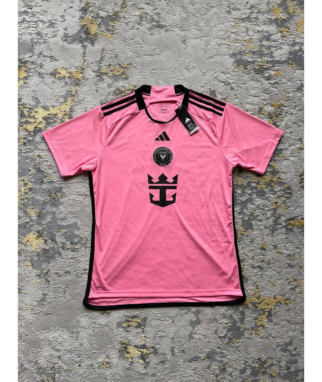 ADIDAS Розовая синтетическая футболка, фото 3