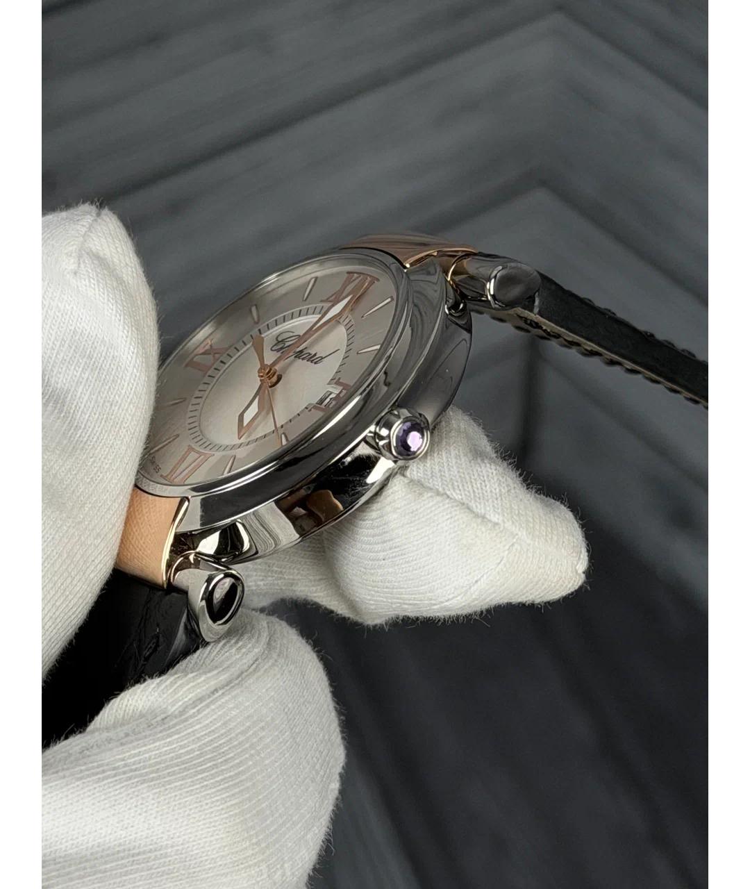 CHOPARD Белые часы из розового золота, фото 3