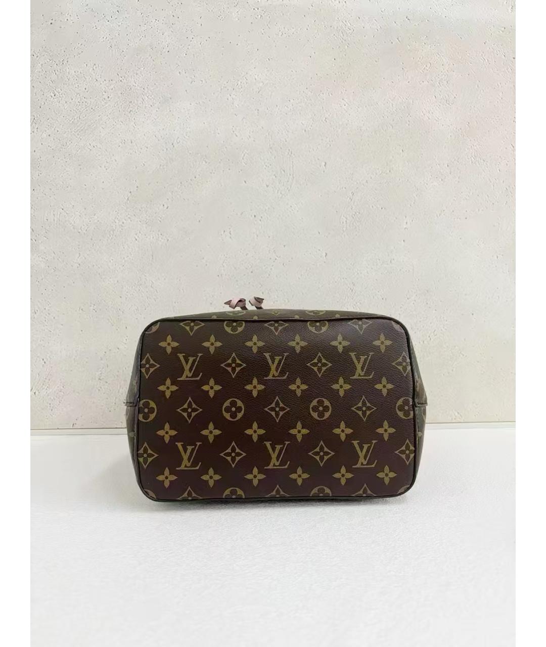 LOUIS VUITTON Коричневая канва сумка через плечо, фото 4