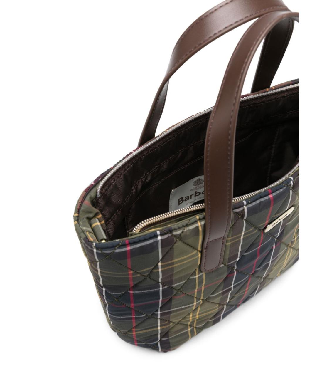 BARBOUR Мульти синтетическая сумка тоут, фото 4