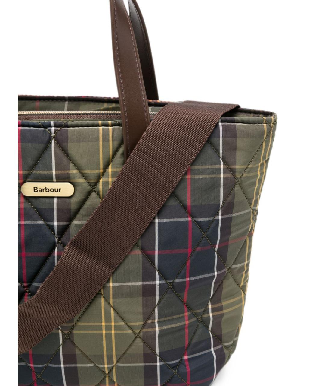 BARBOUR Мульти синтетическая сумка тоут, фото 2