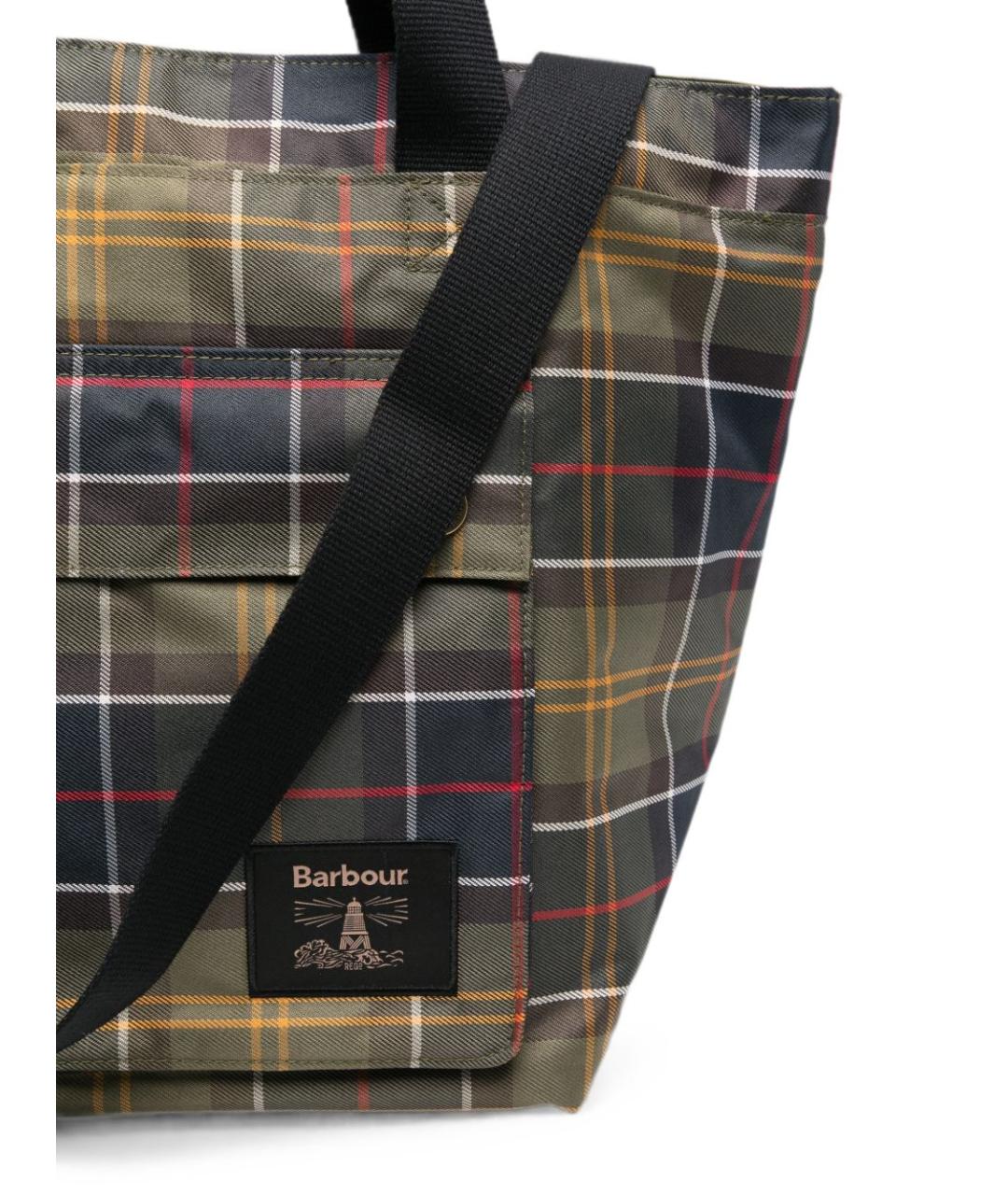 BARBOUR Мульти синтетическая сумка тоут, фото 2