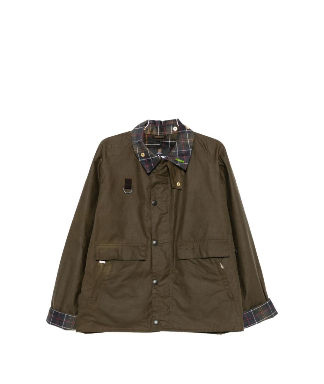 BARBOUR Коричневая хлопковая куртка, фото 1