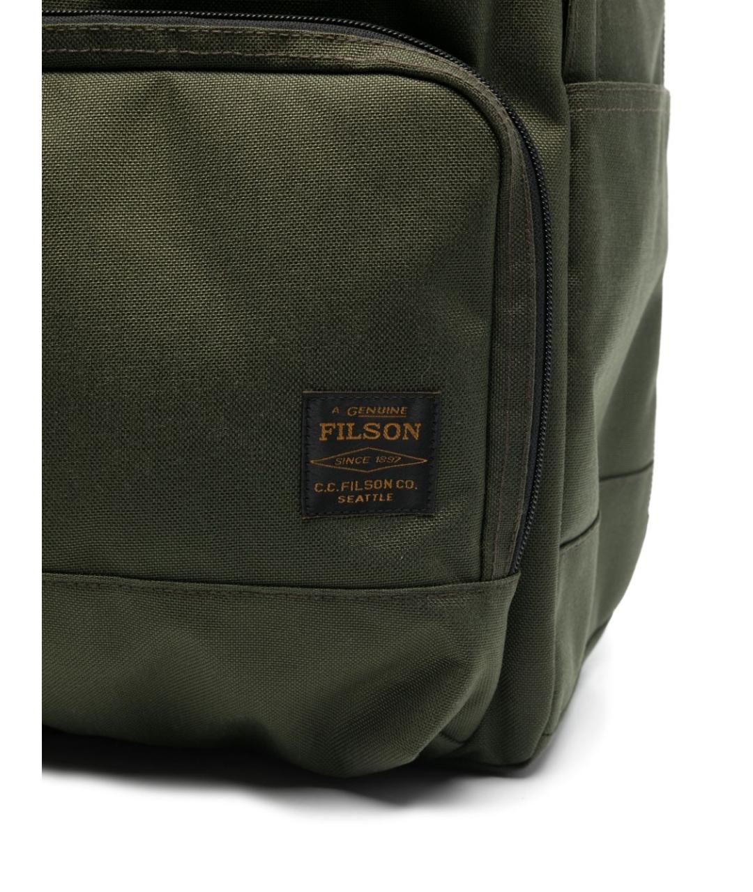 FILSON Зеленый синтетический рюкзак, фото 3
