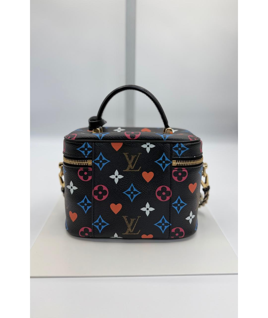 LOUIS VUITTON Черная канва сумка через плечо, фото 2
