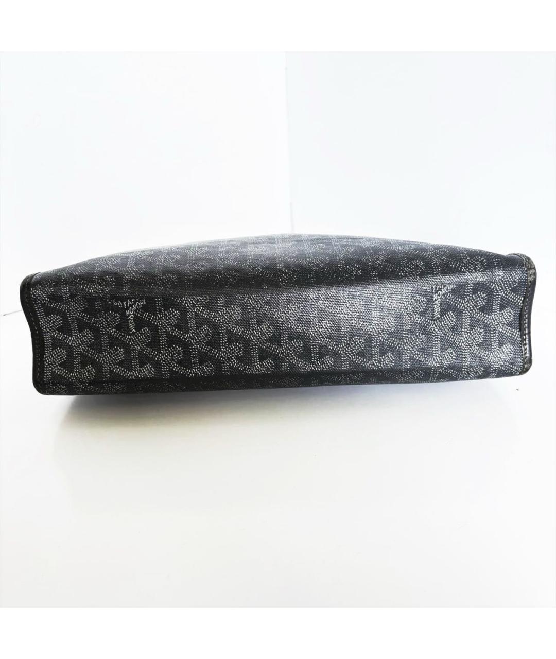 GOYARD Серая канва барсетка, фото 6