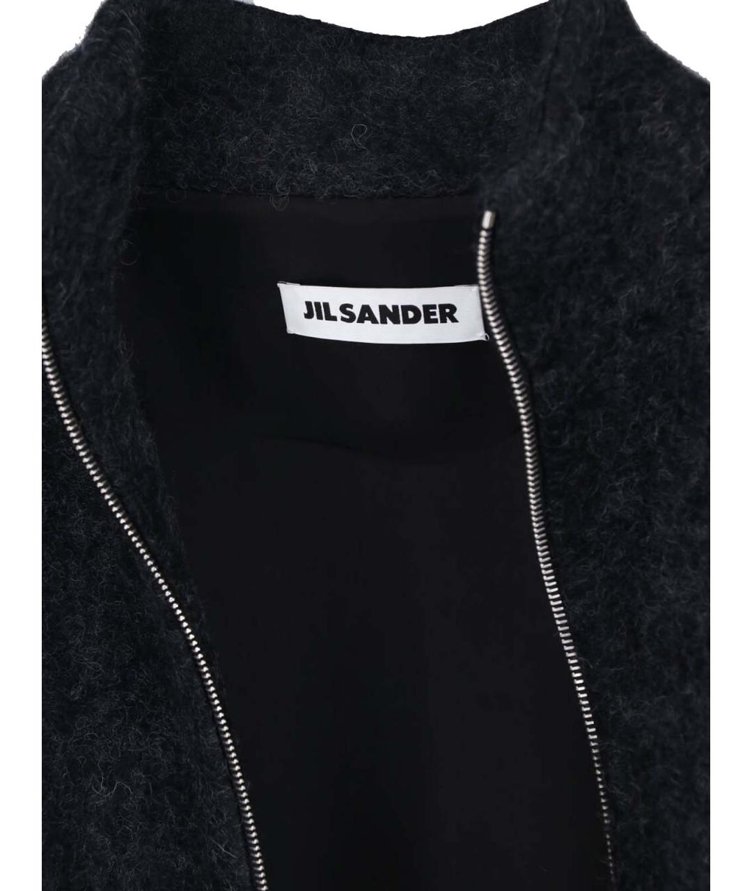 JIL SANDER Серая шерстяная куртка, фото 5