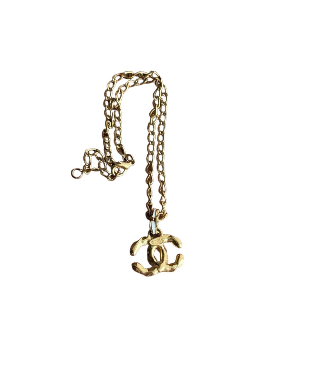 CHANEL Золотая подвеска, фото 5