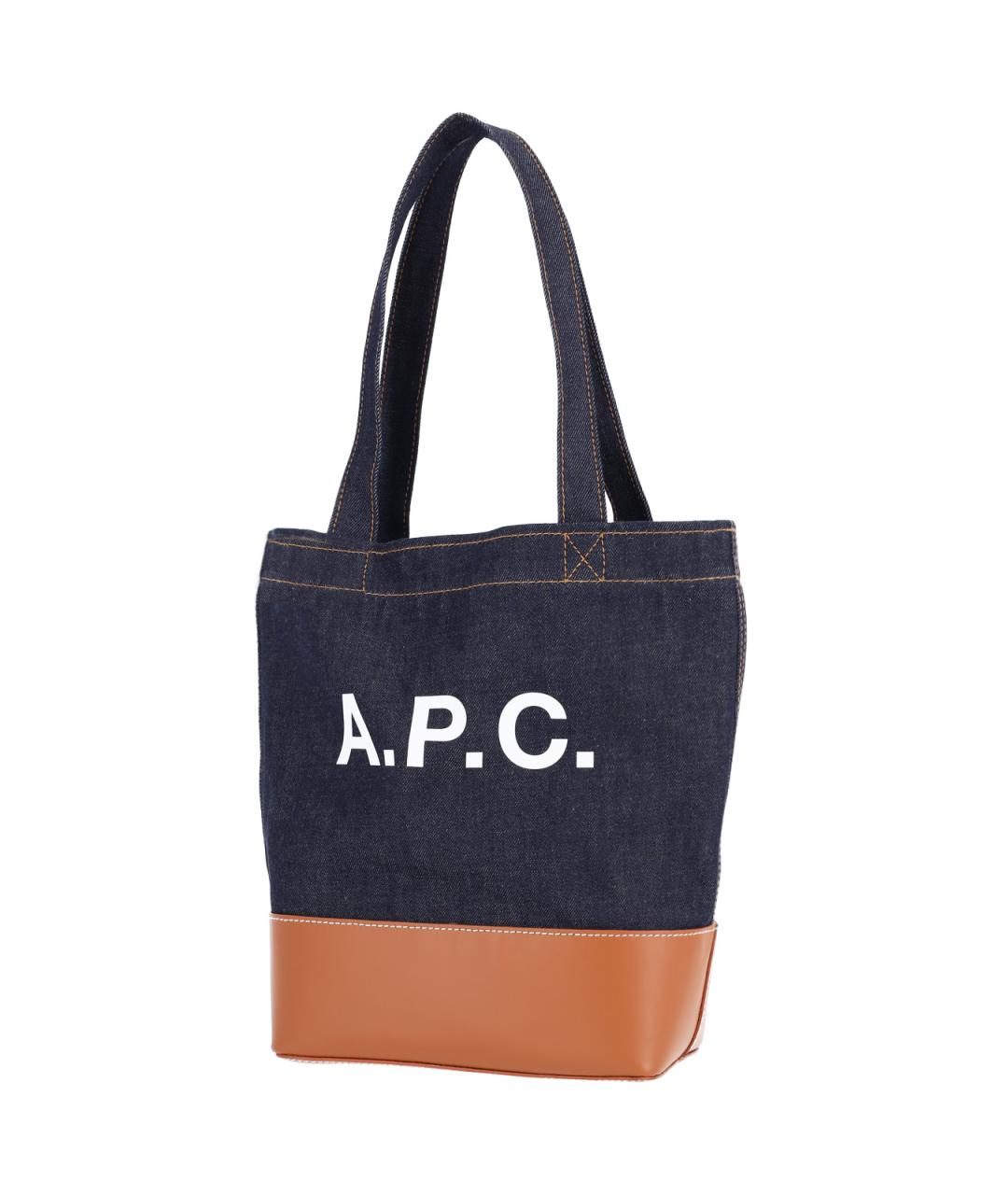 A.P.C. Мульти хлопковая сумка тоут, фото 2