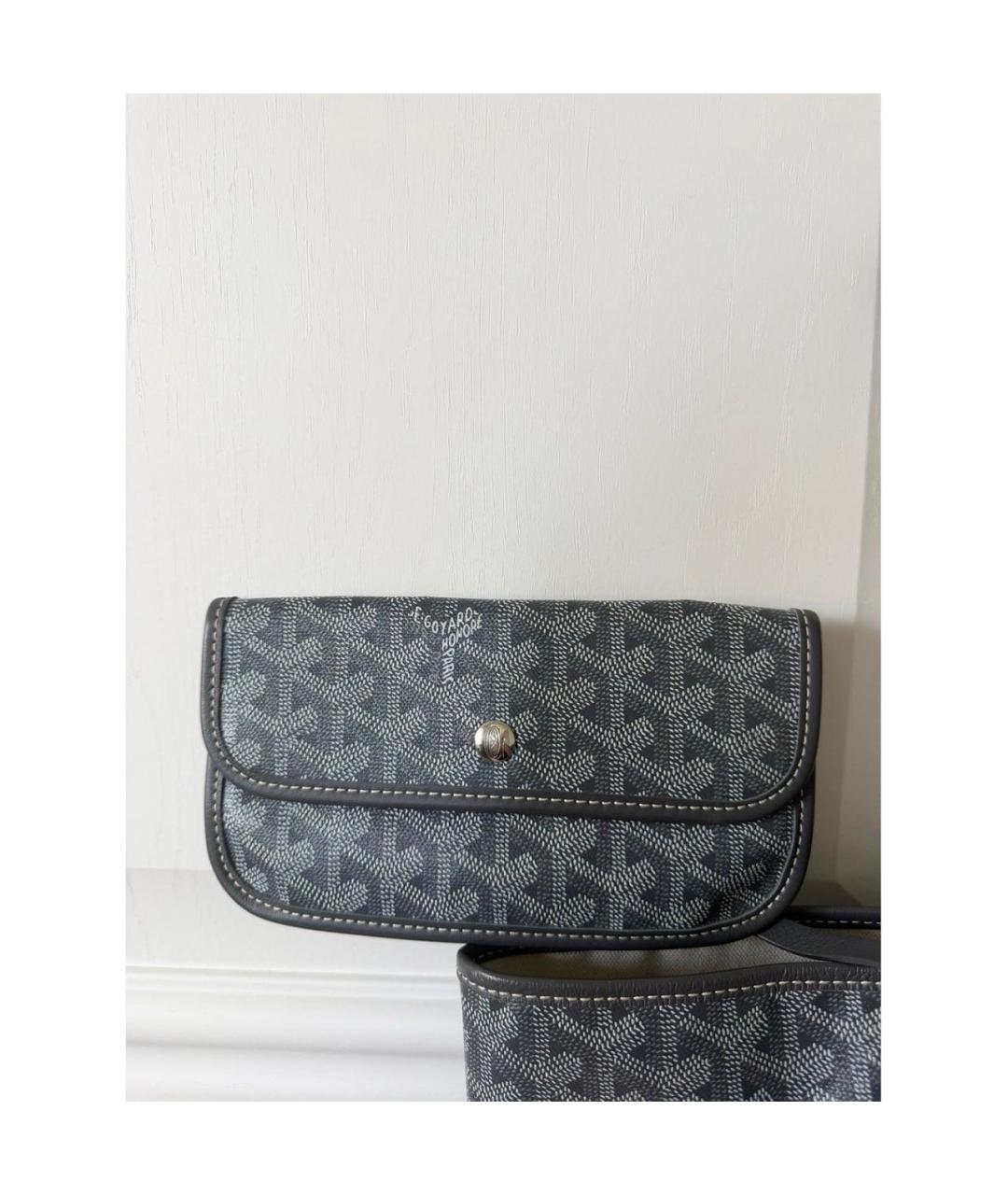 GOYARD Серая канва сумка тоут, фото 5