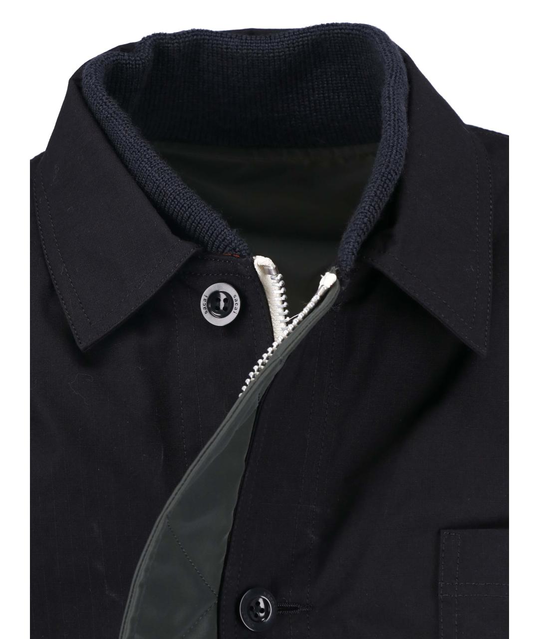 SACAI Черная куртка, фото 6