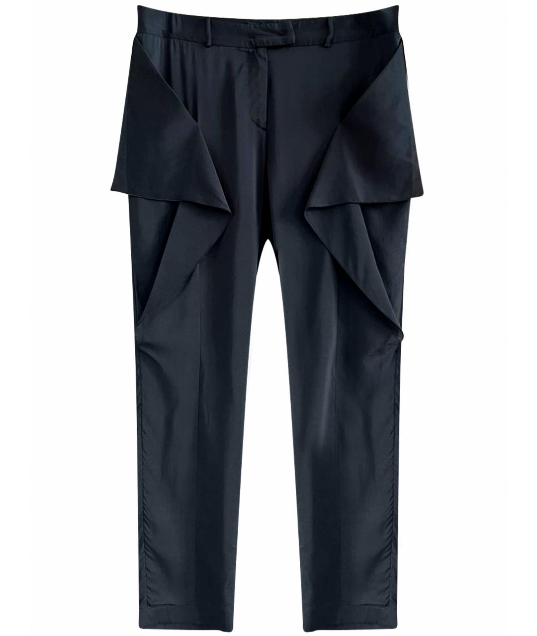 BOTTEGA VENETA Черные прямые брюки, фото 1