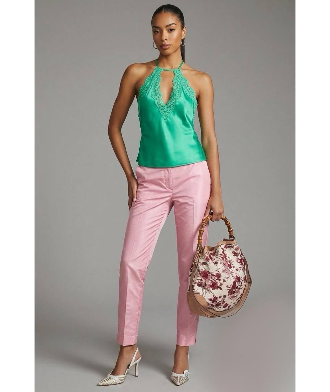 BLUMARINE Коралловые бриджи, фото 5