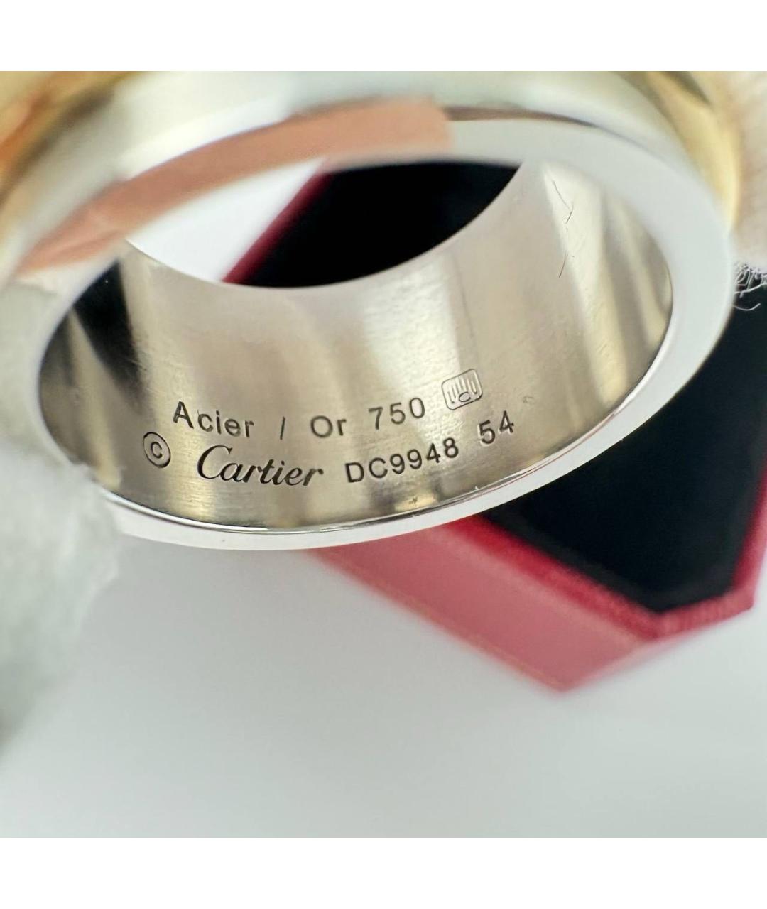 CARTIER Золотое кольцо из белого золота, фото 8