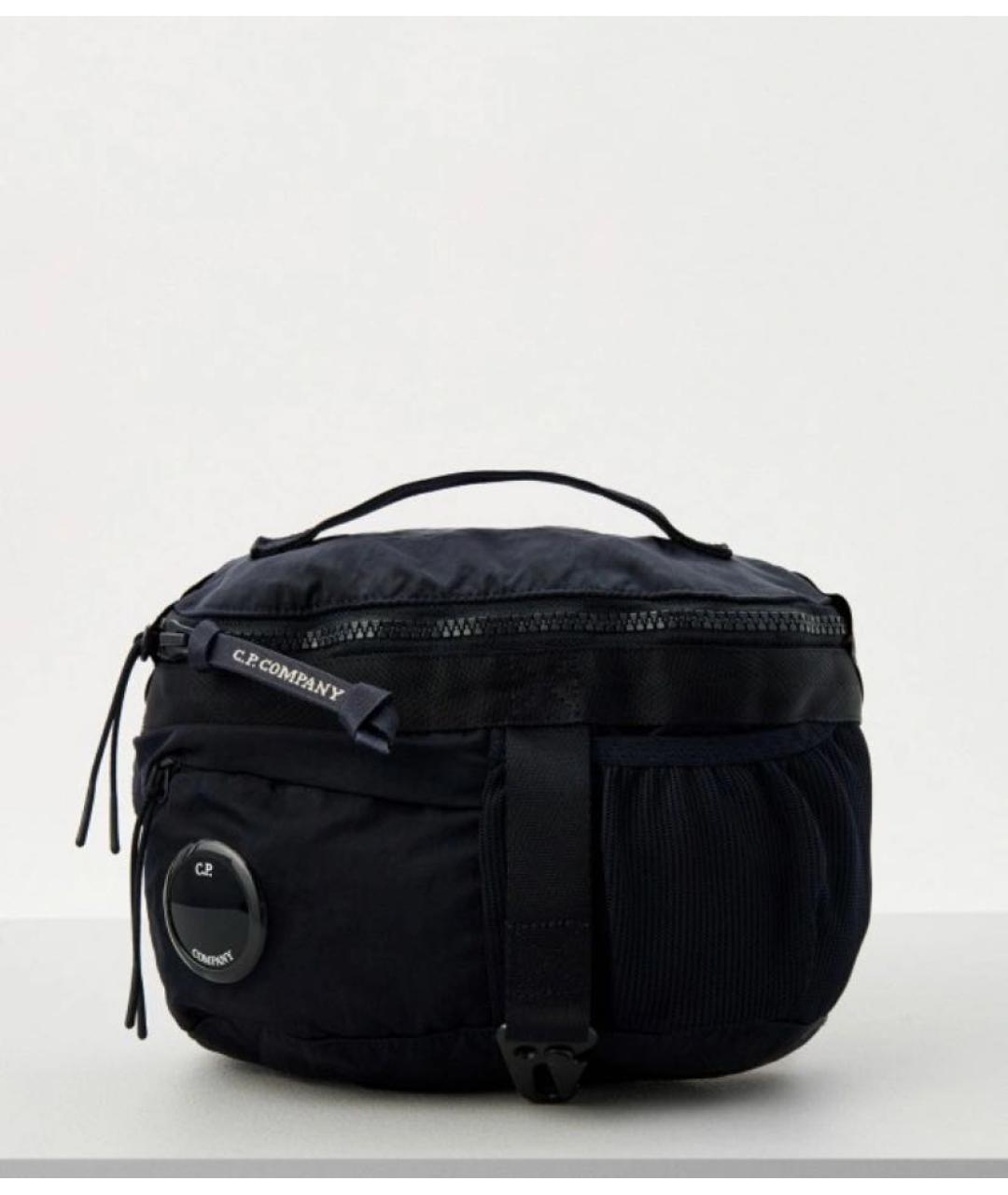 CP COMPANY Темно-синяя нейлоновая барсетка, фото 5