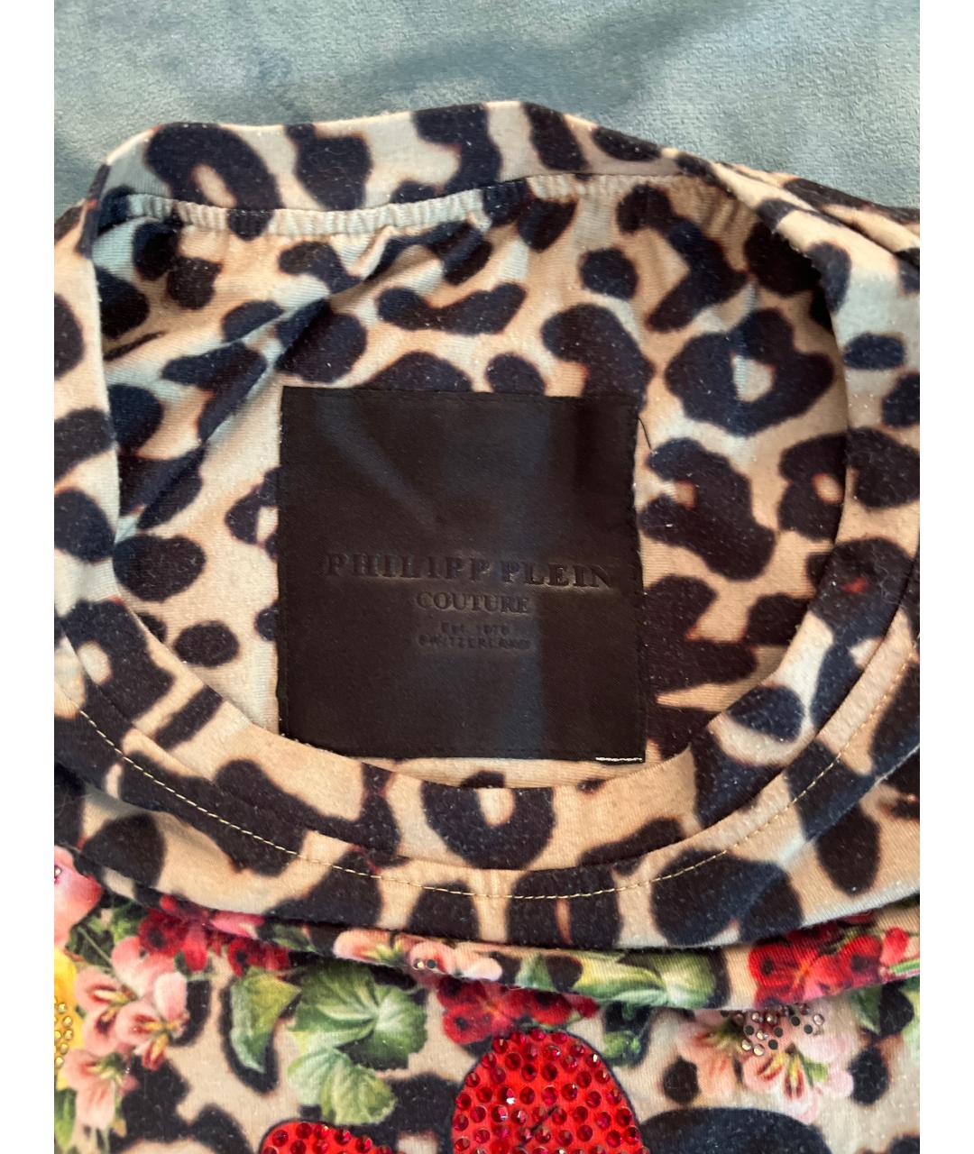 PHILIPP PLEIN Хлопковая футболка, фото 3