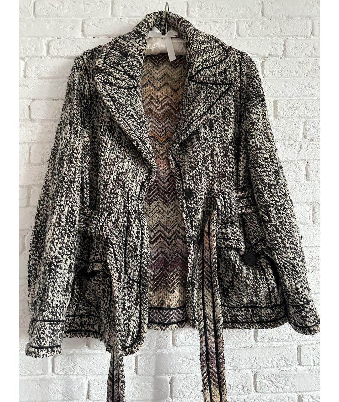 MISSONI Мульти шерстяное пальто, фото 8