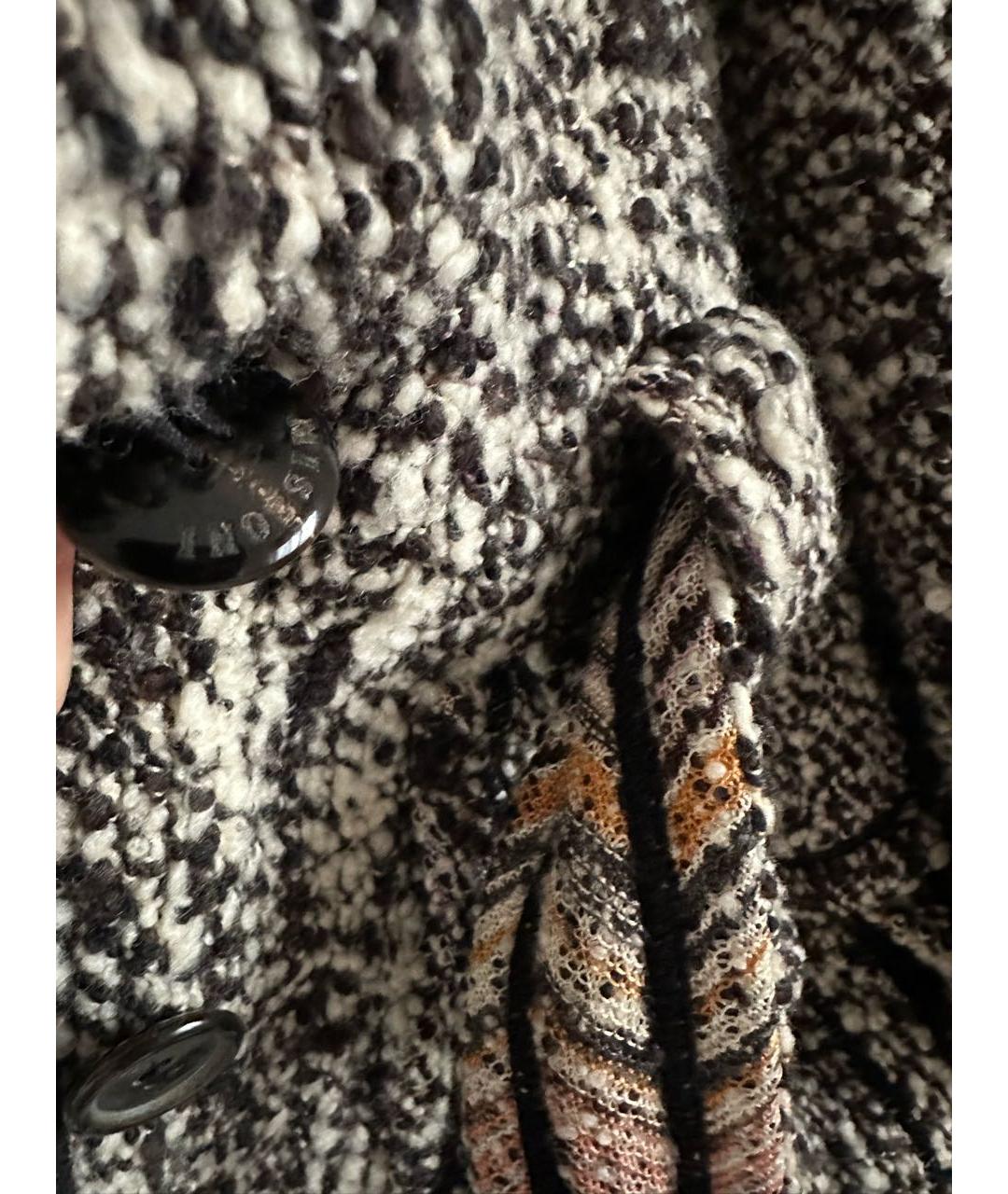 MISSONI Мульти шерстяное пальто, фото 4
