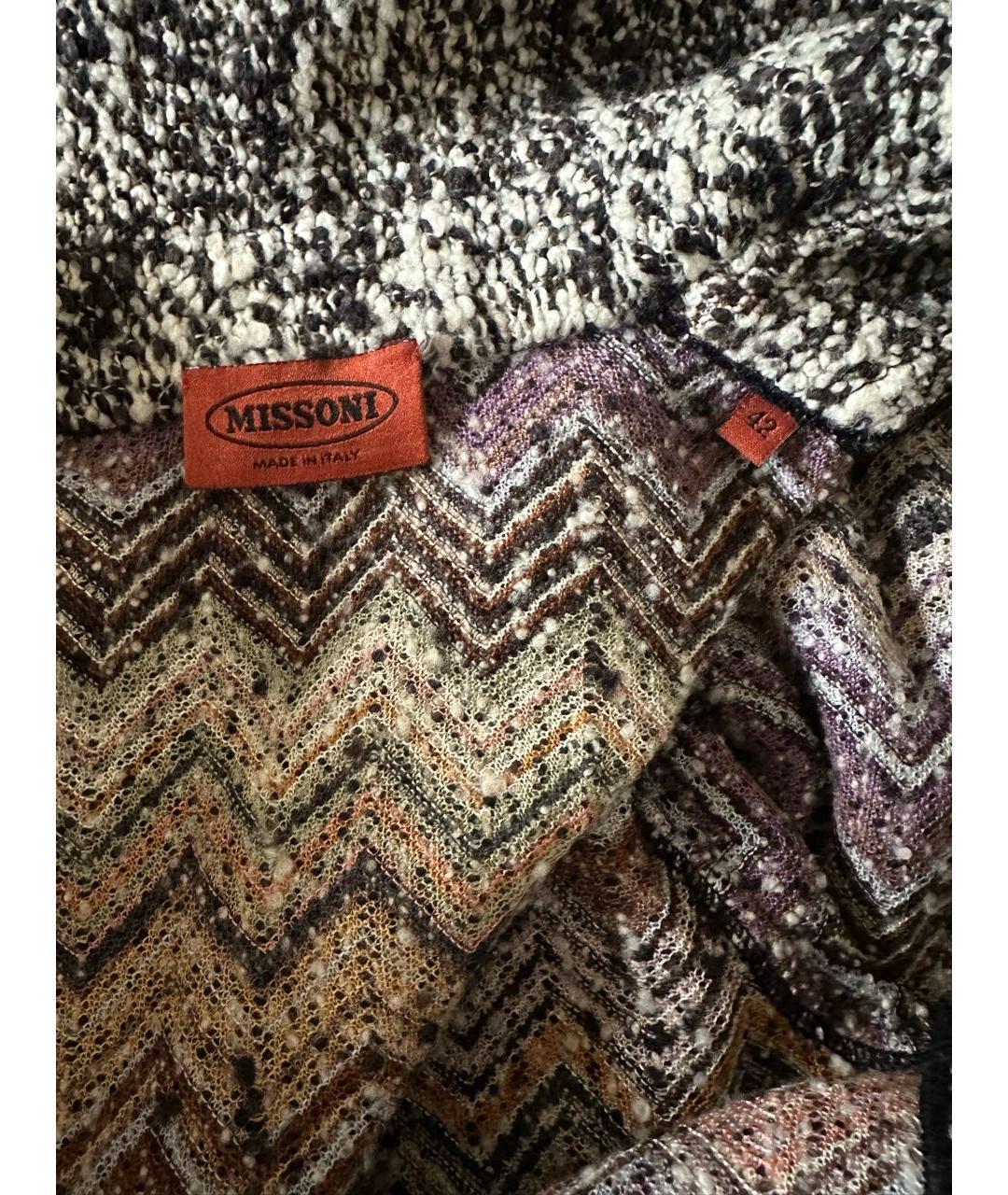 MISSONI Мульти шерстяное пальто, фото 3