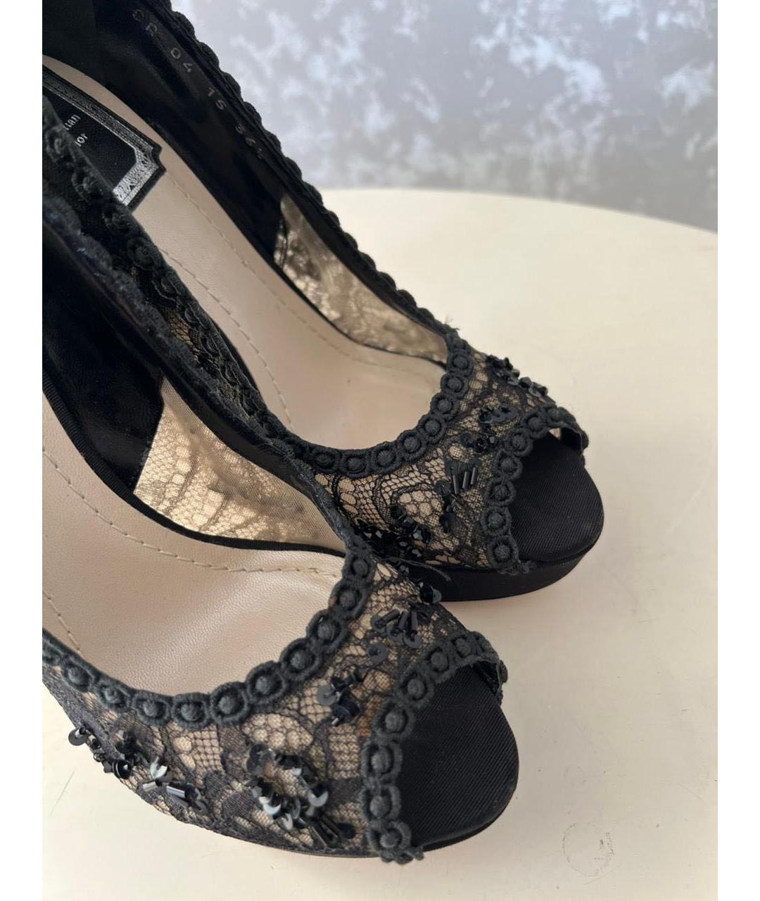 CHRISTIAN DIOR Черные туфли, фото 5