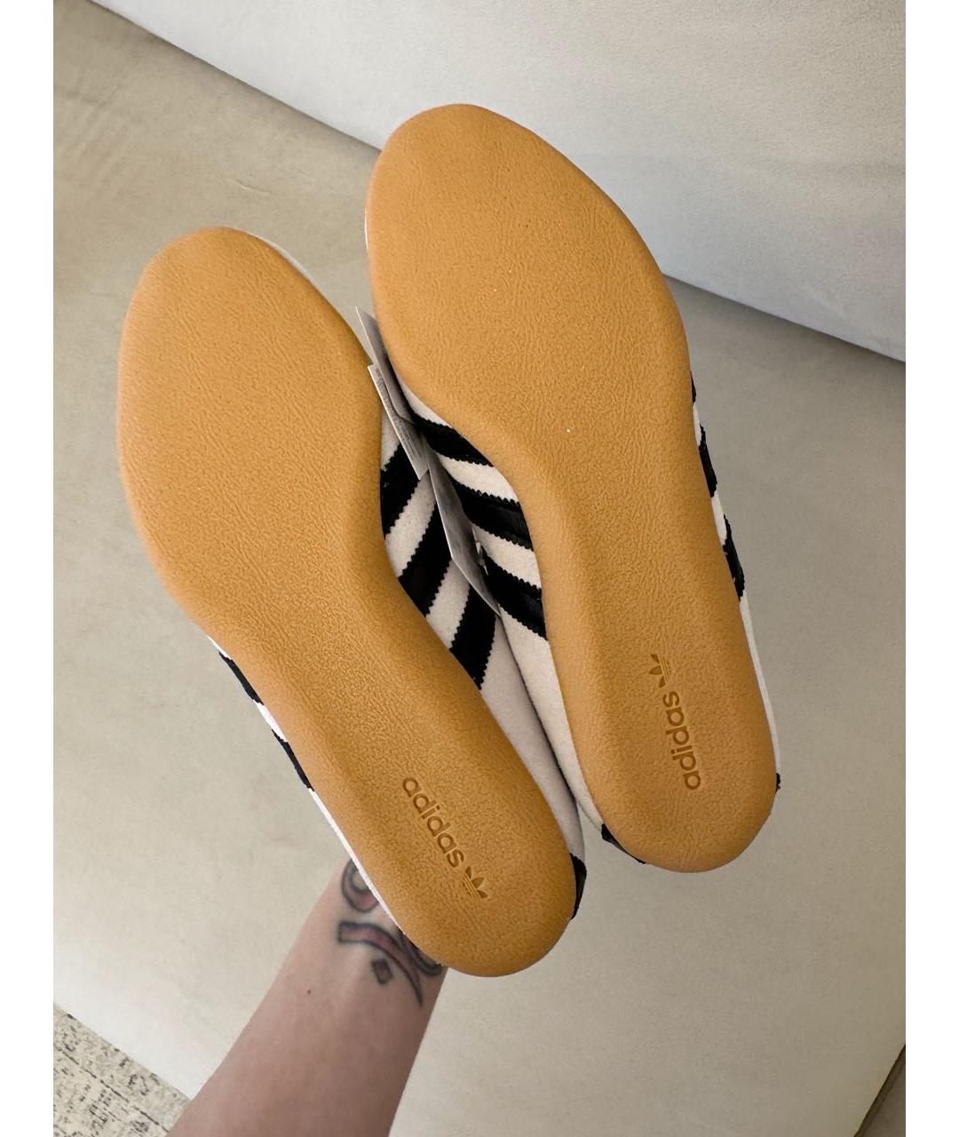 ADIDAS Бежевые замшевые кеды, фото 6