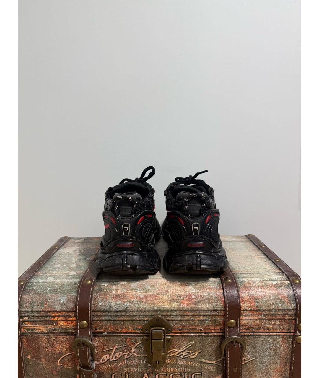 BALENCIAGA Черные высокие кроссовки / кеды, фото 4