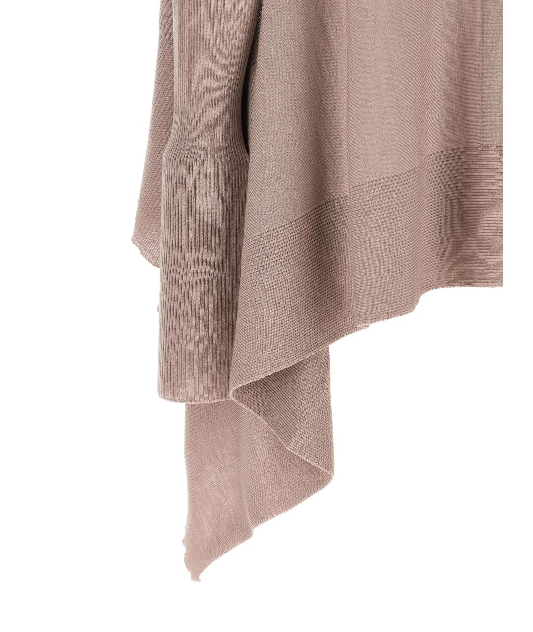 RICK OWENS Розовый хлопковый кардиган, фото 4