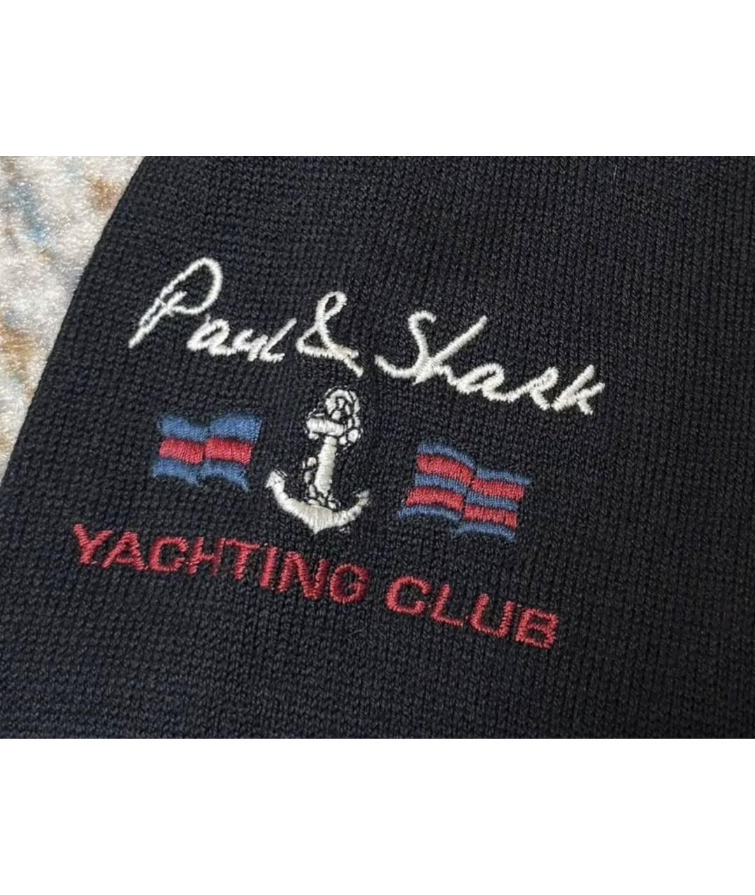 PAUL & SHARK Черная шерстяная куртка, фото 5