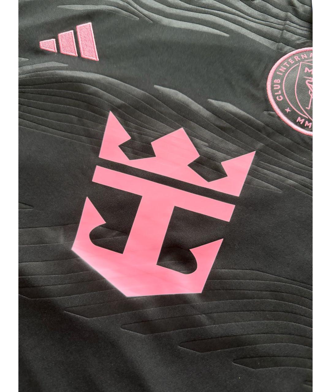 ADIDAS Черная синтетическая футболка, фото 4