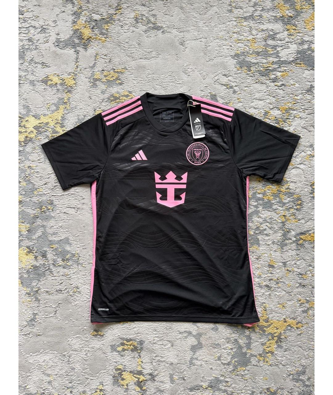 ADIDAS Черная синтетическая футболка, фото 3