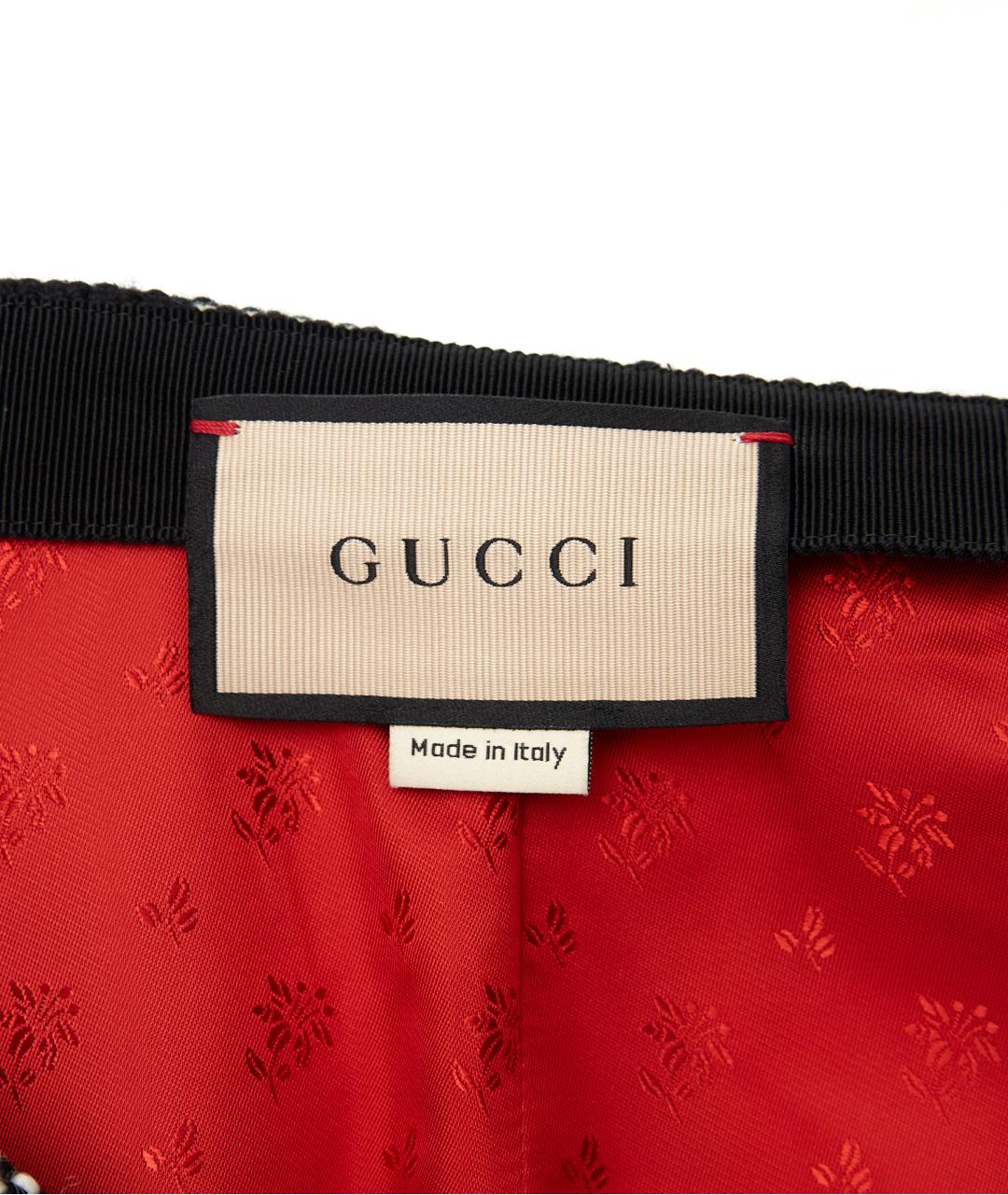 GUCCI Белый шерстяной костюм с юбками, фото 3