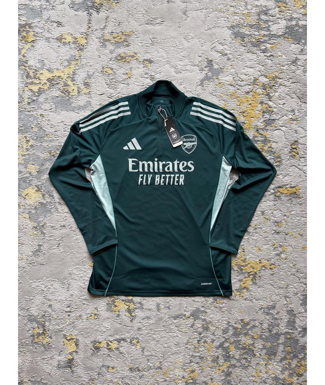 ADIDAS Зеленый полиэстеровый спортивный костюм, фото 4