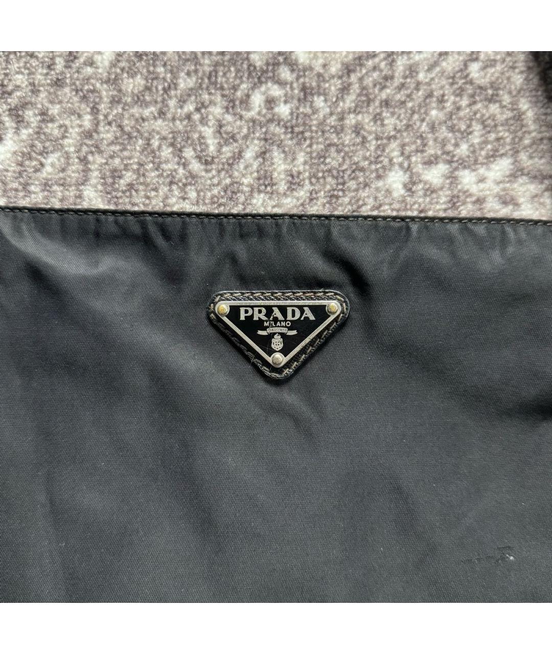 PRADA Черная нейлоновая сумка на плечо, фото 3