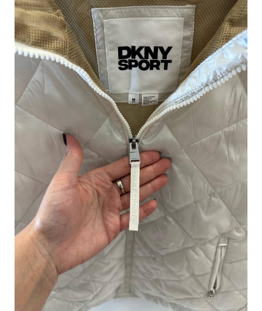 DKNY Бежевый жилет, фото 5