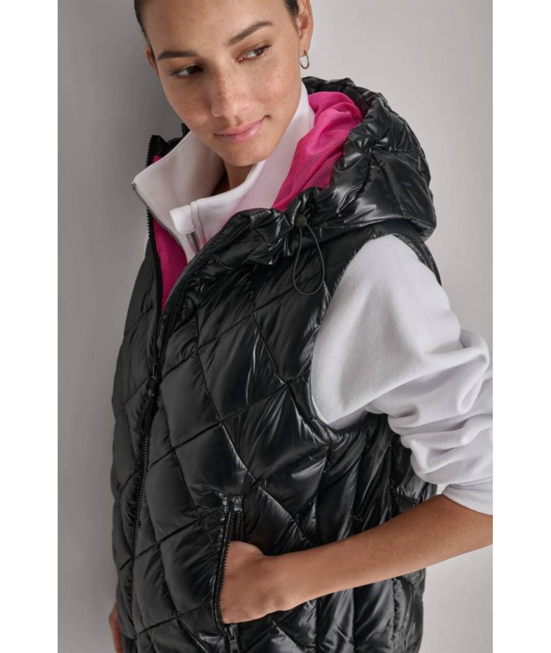 DKNY Черный жилет, фото 6
