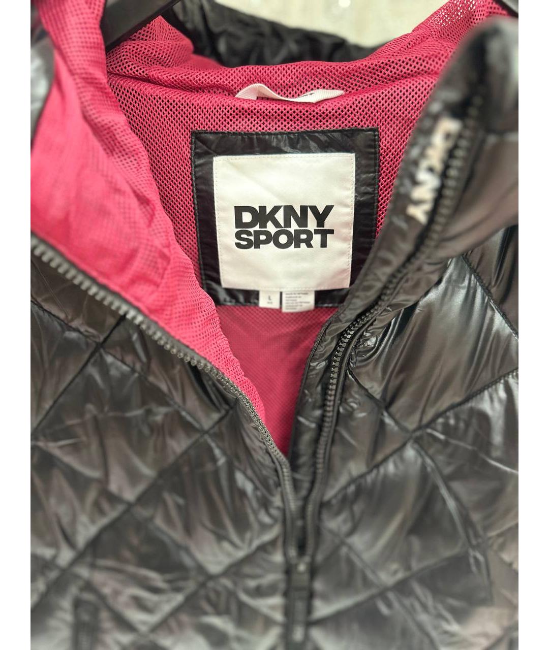 DKNY Черный жилет, фото 4